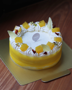 6吋 熱帶水果優格慕斯