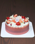 6吋 百香覆盆子慕斯