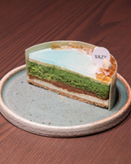 6吋 抹茶海濱慕斯